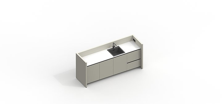 OFFICE KITCHEN System Counter 4 Module